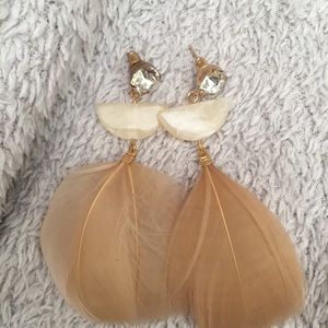 FEATHER EARRINGS